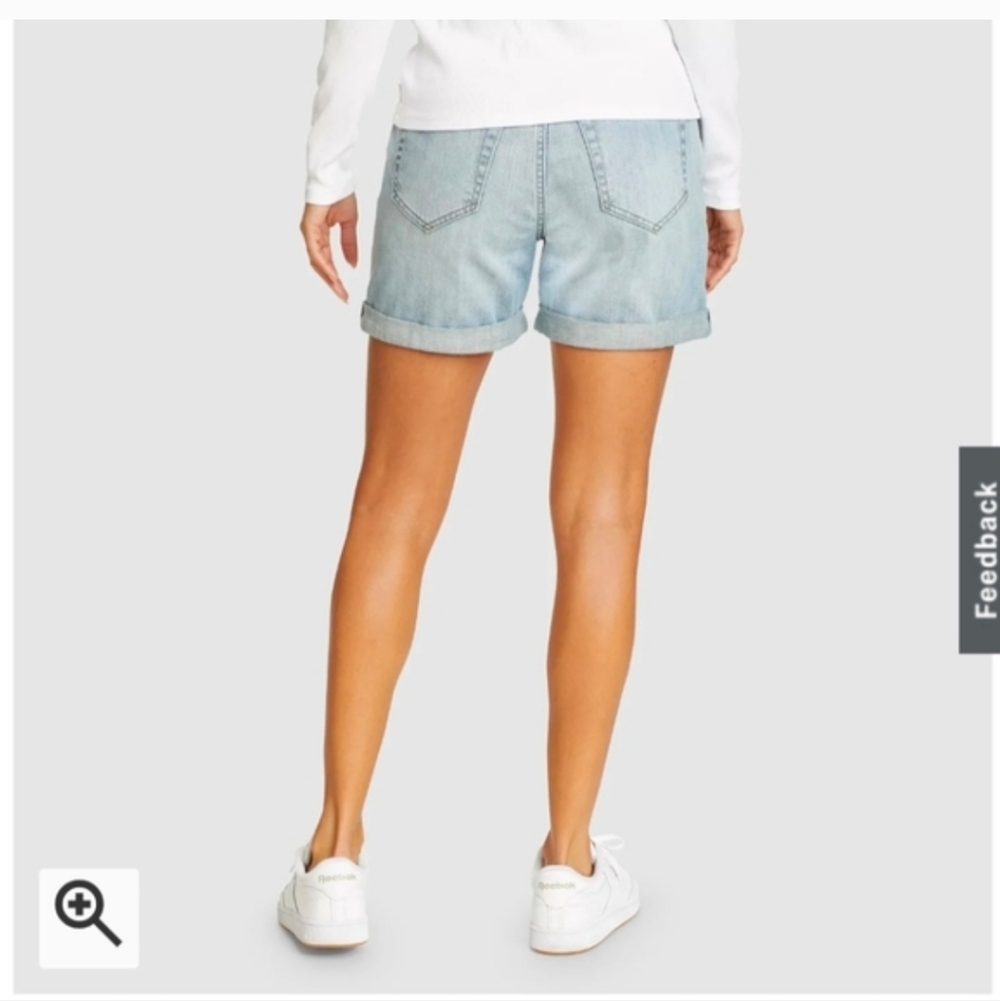Eddie Bauer Boyfriend Midrise Shorts